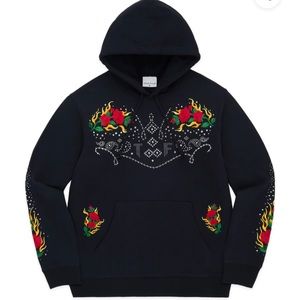 Teddy Fresh RHINESTONE COWBOY HOODIE Large